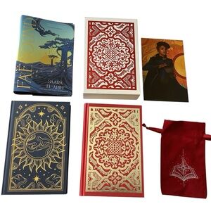 Pen Signed Saara El-Arifi Book Bundle Faebound and Final Strife Hardcovers